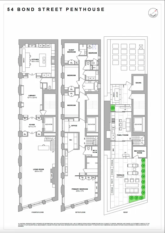 54 Bond Street, PH | floorplan | View 25