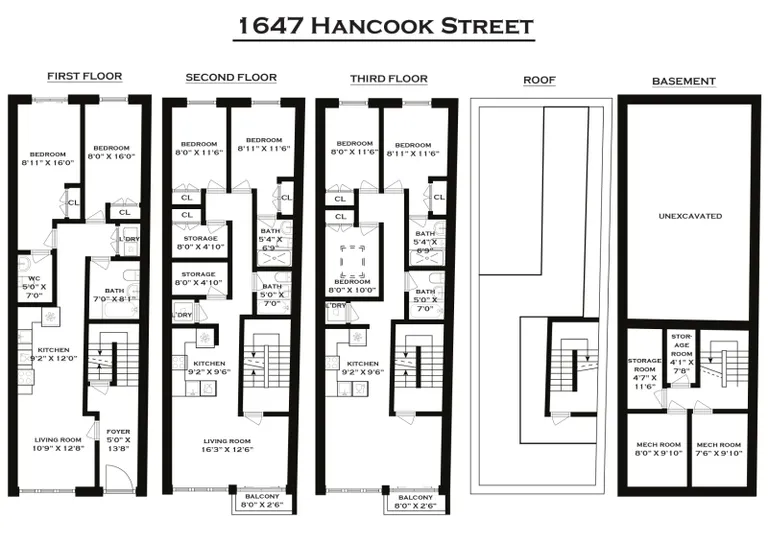 1647 Hancock Street | floorplan | View 8