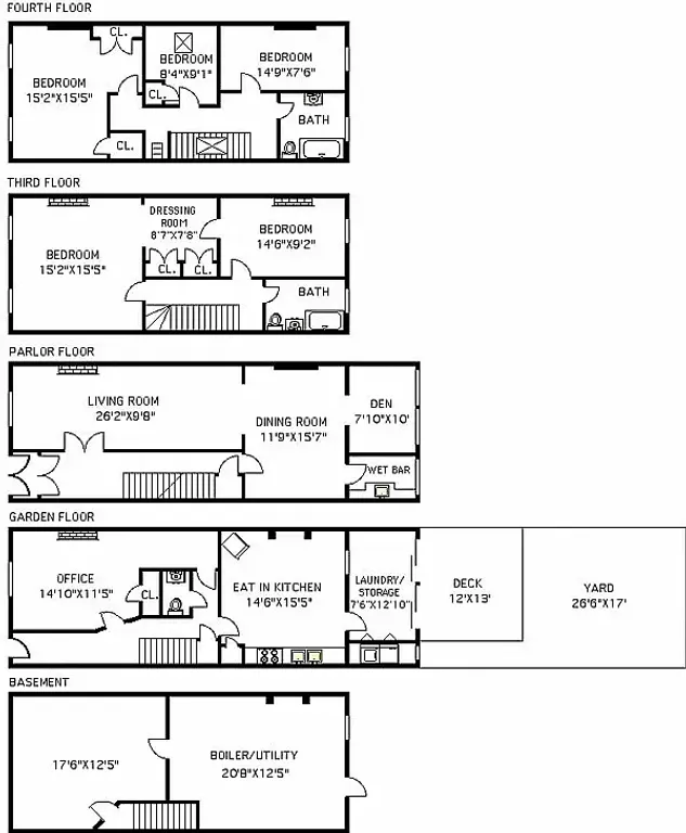 458 West 153rd Street Multi, MULTI | floorplan | View 13