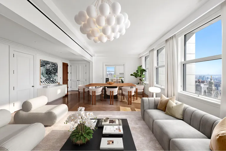 New York City Real Estate | View 2 Park Place, 46A | 3 Beds, 3 Baths | View 1