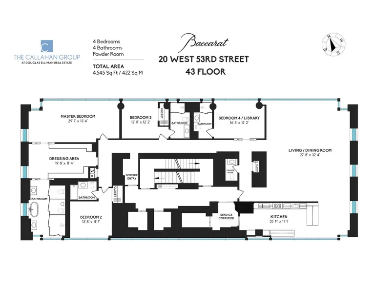 New York City Real Estate | View 20 West 53rd Street, 43 | room 19 | View 20