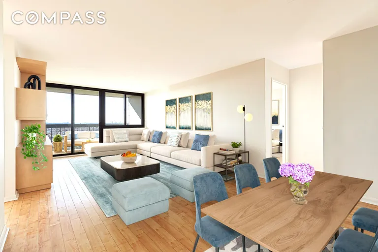 New York City Real Estate | View 2 Bay Club Drive, 15G | 2 Beds, 2 Baths | View 1