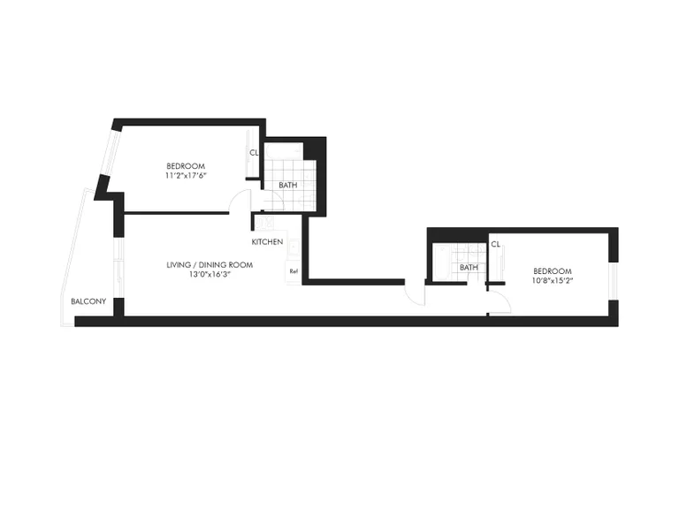 70-26 Queens Boulevard 5-A, 5A | floorplan | View 9