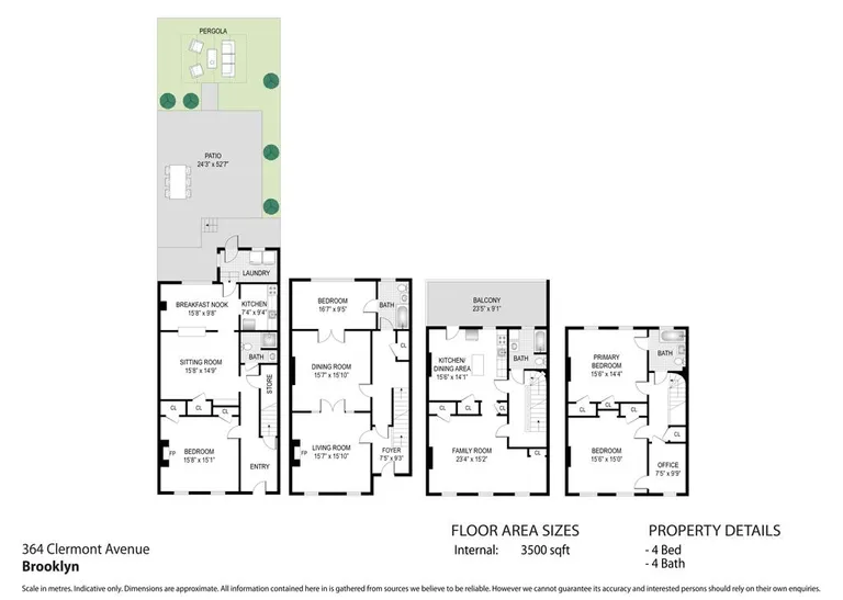 364 Clermont Avenue | floorplan | View 18