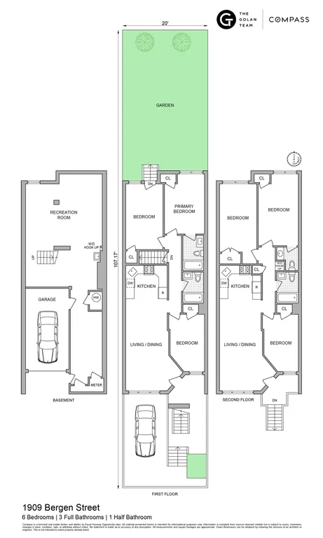 1909 Bergen Street | floorplan | View 11