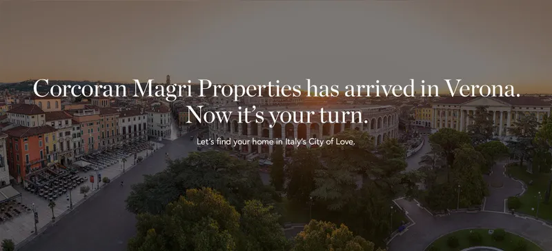 Corcoran Magri Properties has arrived in Verona. Now it’s your turn. Let’s find your home in Italy’s City of Love. 